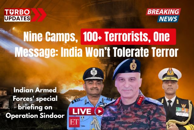 Nine Camps, 100+ Terrorists, One Message: India Won’t Tolerate Terror, Indian Army Briefing